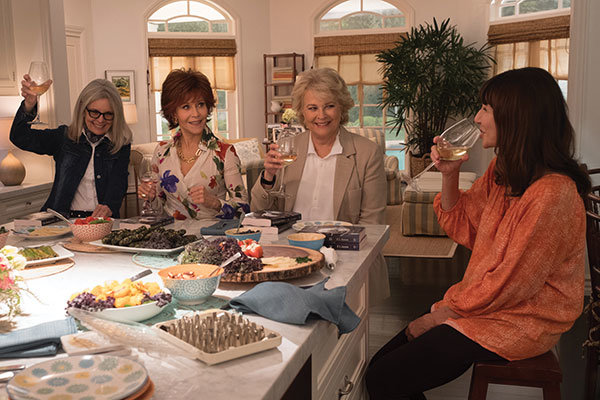 In “Book Club,” four mature women    inspire each other to make their next chapter the best chapter.