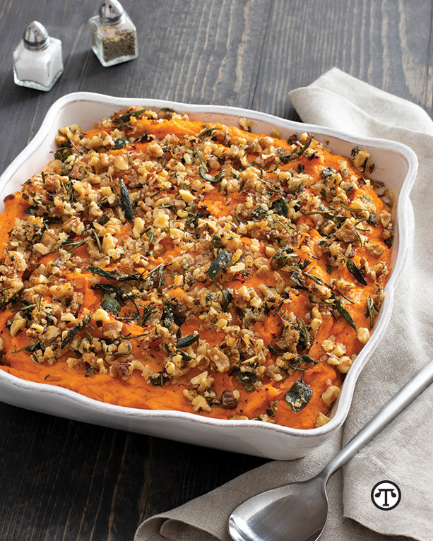 Sweet potatoes are low in calories, high in    nutrients. A savory sweet potato casserole can be the star of your next meal.