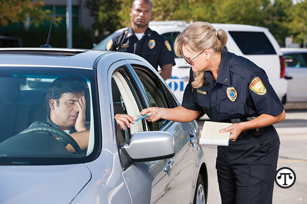 Keeping your car in good repair may keep you from    getting a ticket.