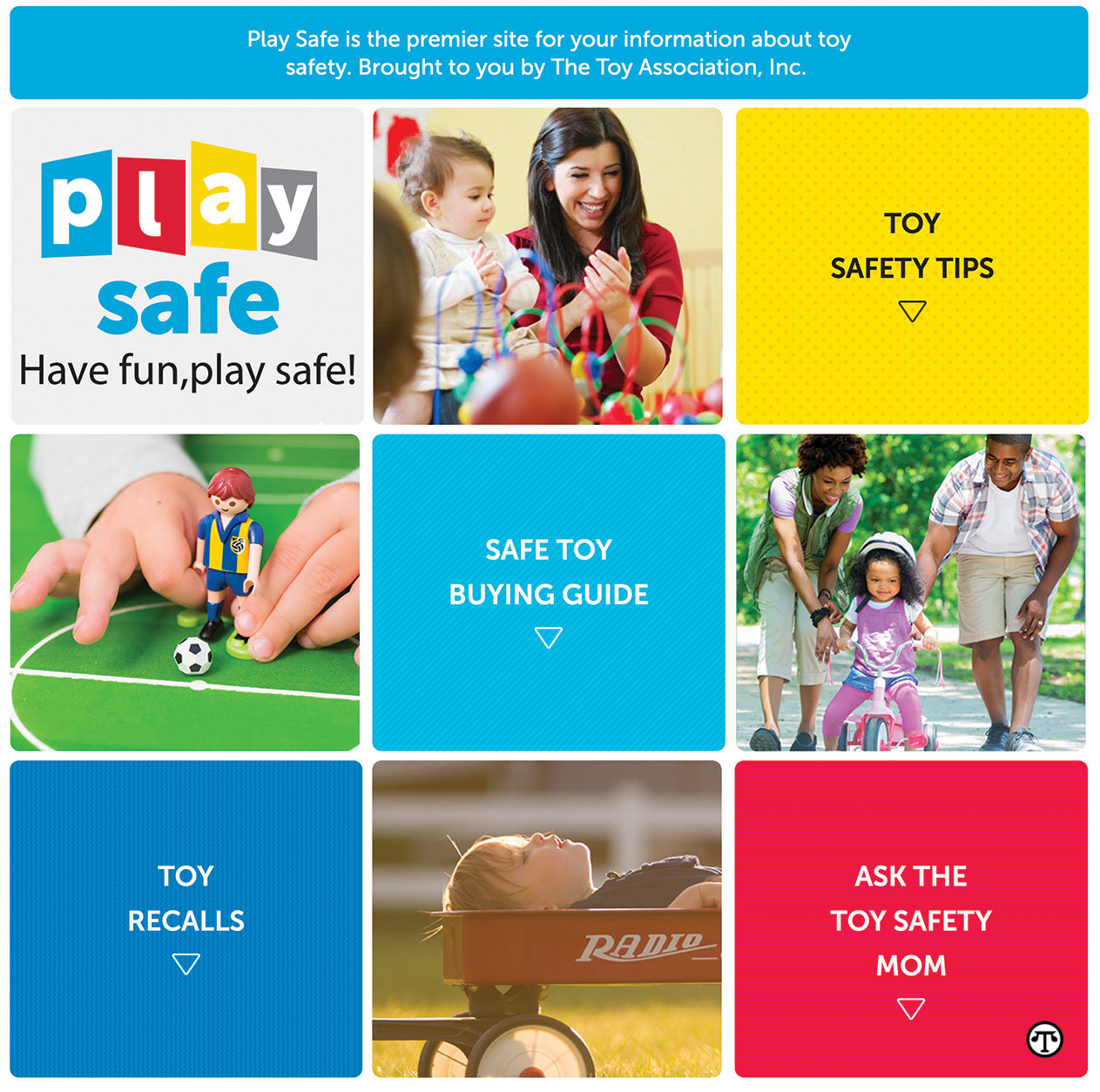 Playtime is more fun for the whole family when    parents follow some important safety tips from PlaySafe.org.
