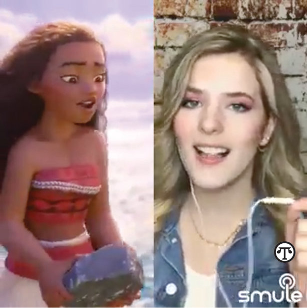 Smule.com members can sing with some of their favorite Disney characters.