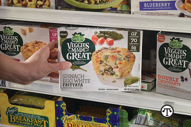 Here’s a cool idea for troubled times: Stock up on healthful, veggie-ful frozen foods.