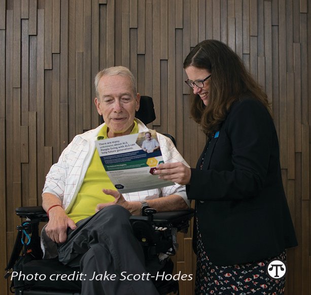 Because learning more about ALS is an important step in the battle to defeat it, the National ALS Registry gathers confidential health information from people who are living with the disease to learn more about what causes ALS, possibly leading to better treatments.