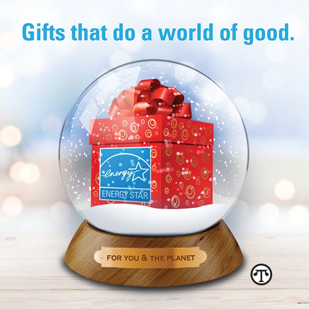 You can make next winter’s scene a bit brighter for friends and family when you give presents that feature the ENERGY STAR label.