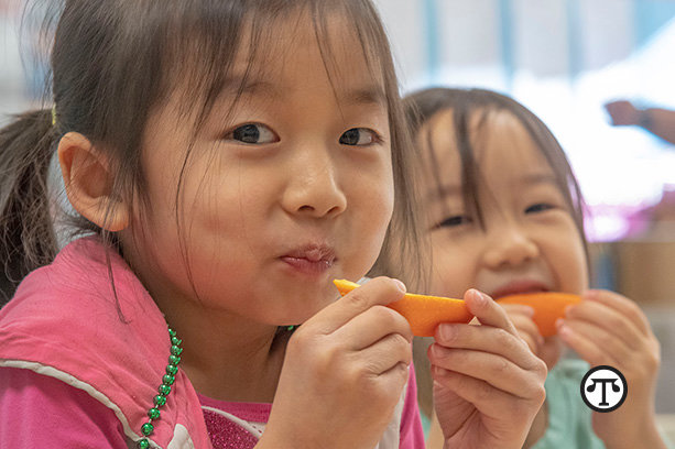 Prevent food waste in your child’s lunchbox by adding your child’s favorite fruits or vegetables.