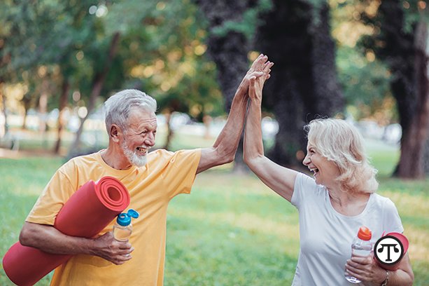 Exercising with a partner can help you both get fit and have fun.