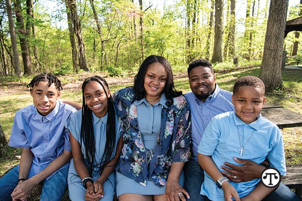 The Dandridge family, David Jr., Omowumnmi, Skylar, David III and Donovan, are all affected by sickle cell.