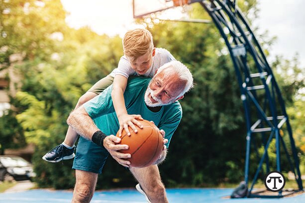 Fun with your grandkids is just one good reason to get physically fit.