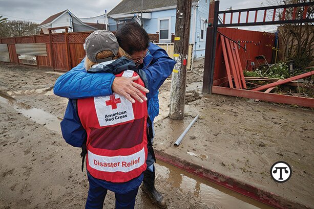 Climate-driven disasters that devastate homes are on the rise. National Preparedness Month is an important reminder to prepare your family and help others by becoming a volunteer. Photo by Jaka Vinsek/American Red Cross